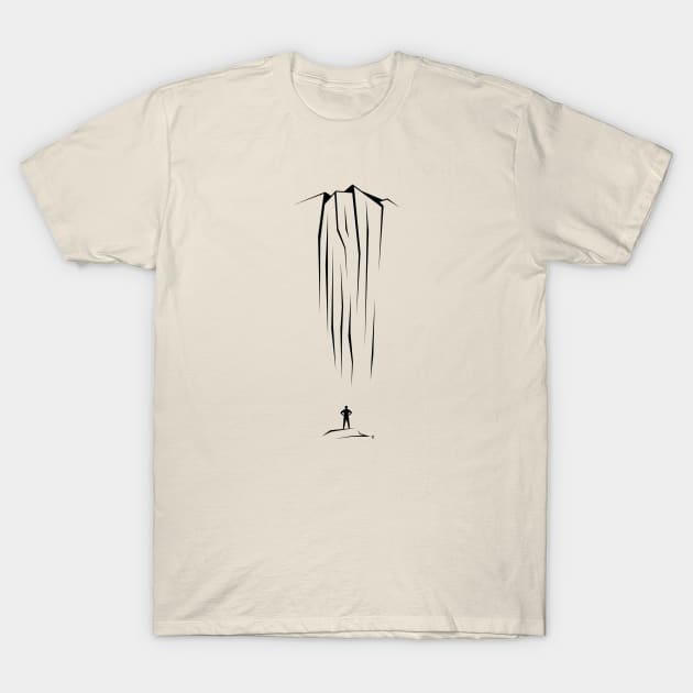 The Climb T-Shirt by CuriousCurios